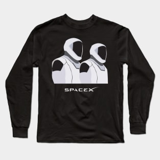 SPACE X ASTRONAUT Long Sleeve T-Shirt